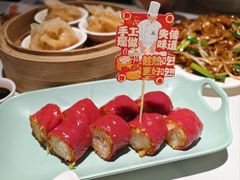 升级版墨鱼鲜虾红米肠-喜势点·糖沙翁手工茶点·本地人茶居(永庆坊店)