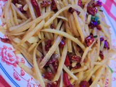 酸辣土豆丝-饶品富牛魔王辣味烧菜馆(船山路总店)