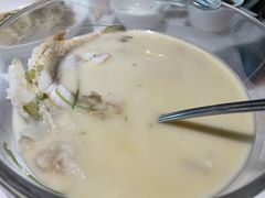 浓汤雪菜黄鱼小馄饨汤-玫瑰厅上海菜(兴国路店)