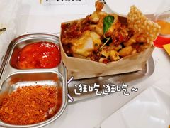 锅巴干香鸡块-有鱼吃·纸包烤鱼(曲江创意谷店)