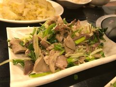 葱拌羊心肺-情忆草原涮肉馆