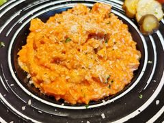 玫瑰鸡肉蘑菇烩饭-澳骄 Aussie Kitchen·手工披萨·西餐(国大店)