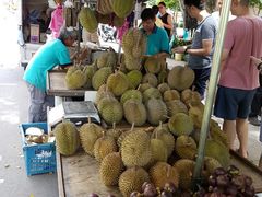 -阿龙榴莲摊