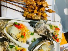 烤湛江生蚝-木屋烧烤(上梅林店)