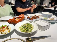鸡油纵瓜子豆苗-羲和雅苑•北京烤鸭(国贸商城店)