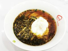 雪笋肉丝荷包蛋面-老盛兴·上海小笼汤包馆(武夷店)