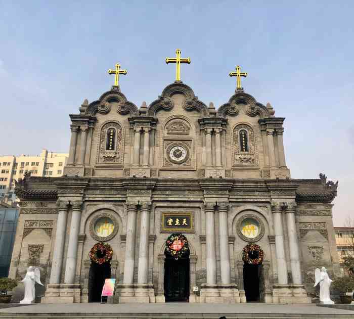 五星街天主教堂-"161231 到西安放好行李后第一站就来.