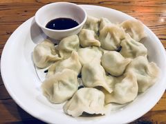 西葫芦鸡蛋水饺-關東雪东北菜(中庚漫游城店)