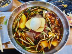 冰爽水果冷面-小米烤肉·和牛原切-创意韩料(东关店)