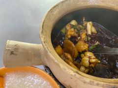 -长城砂煲田鸡粥