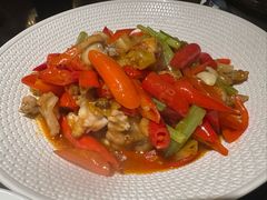 香辣仔姜牛蛙-庐灶江南·江南菜·四合院Bistro(东直门雍和宫·原华侨宾馆店)