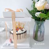 奶油也是用的动物奶油，因为自己之前也是做蛋糕的