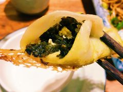 野菜鸡蛋馅锅贴-海富荣·锅贴·陕菜家常菜(阳光城店)