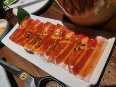 -明洞阿姨·韩式酱蟹烤肉·创意料理(三元桥店)