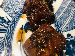 蜜汁排骨-探鱼·鲜青椒爽麻烤鱼(钟楼众汇广场店)