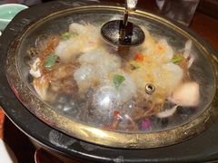 招牌粉丝裹虾-绿茶餐厅(蓝色港湾店)