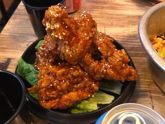 酱味蒜香炸鸡-miss密斯韩餐(平阳景苑店)