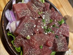 黑椒牛肉粒-胖记烤肉(湖大店)