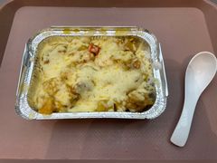 咖喱鸡芝士焗饭-北大家园食堂