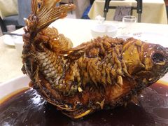 挣蹦鲤鱼-奥华餐厅·老张记(台基厂店)
