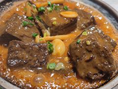 石锅养生黑豆腐-皇后餐厅-煲仔·小菜·打边炉(古北店)