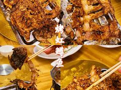 炭烤虹鳟鱼-途肴·老农饭庄(百里峡店)
