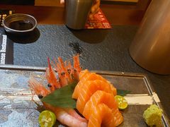 三文鱼腩-炉石六本目·冰鲜和牛炭火烤肉·寿喜烧店(梅江店)