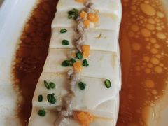 咸蛋肉松蒸嫩滑豆腐-侨美·唐荔园·40年地道粤菜