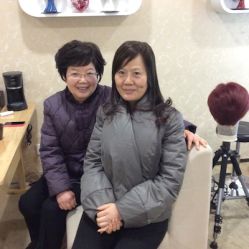 佩戴假发后-髻尚坊增发补发织发假发定制