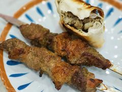 羊肉串-努拉洪鸡蛋面馆