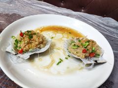蒜蓉扇贝-笔墨纸虾之烧烤海鲜虾尾(好爱广场店)
