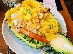 菠萝海鲜炒饭-mango tree芒果树泰国餐厅(青岛万象城店)