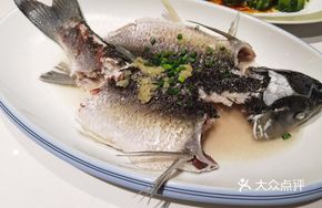 Steamed Mountain Carp with Oil and Salt
