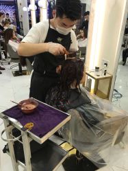 点击看大图 -3AM HAIR SALON染发烫发接发