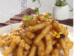 果味黑醋汁里脊-奉天理·海鲜饺子