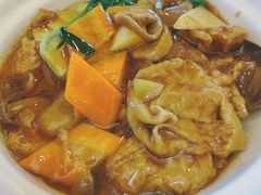 丝瓜鱼面筋-上海老饭店(北京分店)