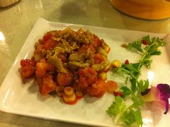 宫爆虾球-老浒记烤鸭-北京菜(琉璃厂店)