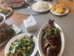 -北京龙庆四季香农家饭庄·灶台鱼·碳烤虹鳟鱼(龙庆峡店)