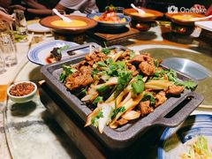 葱爆羊肉-那家小馆•北京菜•烤鸭(香山店)