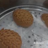 受小朋友欢迎的刺猬可可馒头
