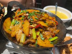 -华盛园卷子王农家菜水库鱼