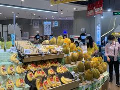 面包甜点陈列柜-盒马鲜生(岭南新世界店)