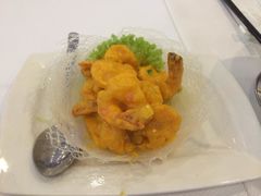咸蛋黄炒虾-新加坡海鲜共和(名胜世界圣淘沙海滨坊)