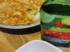 摊鸡蛋-左邻右舍褡裢火烧(石榴园店)