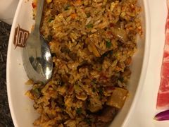 麻辣牛肉春笋炒饭-韩宫宴炭火烤肉(中商世界里店)