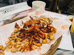 冰竹鱿鱼-草家酱蟹炭火烤肉店(珲春南路一店)