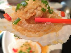 蒜蓉粉丝蒸扇贝-老头儿油爆虾·知味杭州(爱琴海购物中心)