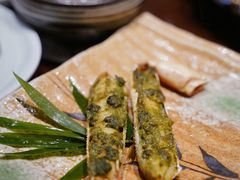 蟹黄烤蟹腿-加奈日本料理