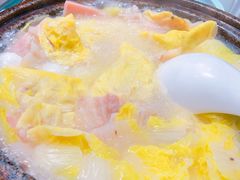 石锅鸡汤烩手工蛋饺-金枝玉叶上海人家食府(三里河店)