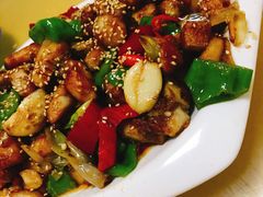 爆炒野生狗鱼块-煲来饱去冷水鱼